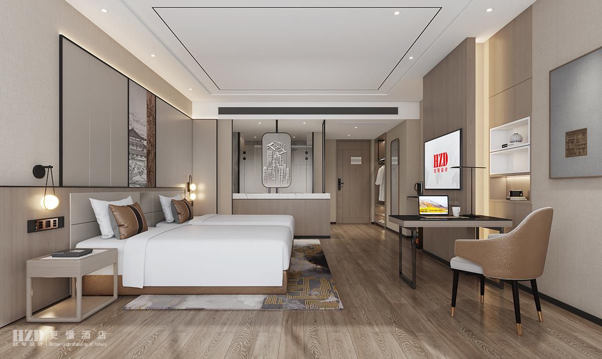 草莓福利导航雙床房設計